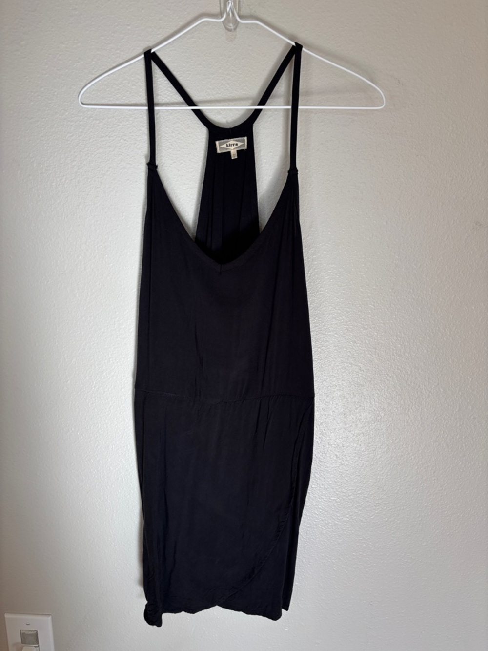 Kirra Black Racerback Mini Dress -236sku